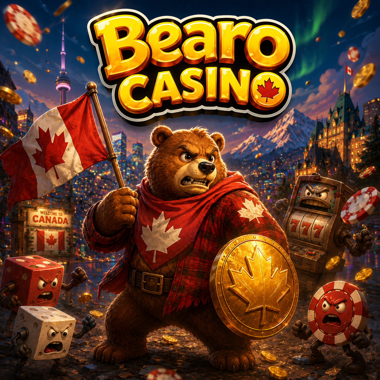Bearo casino hero artwork